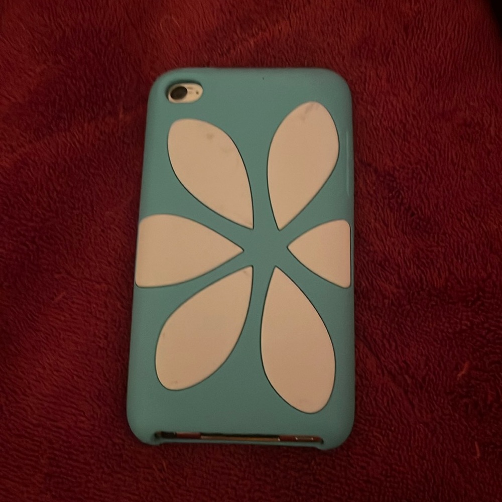 Blue and White iPod Touch Case